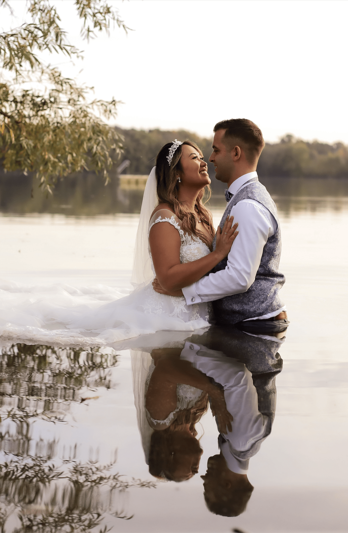 Vicky & Dominik Hochzeitsbild