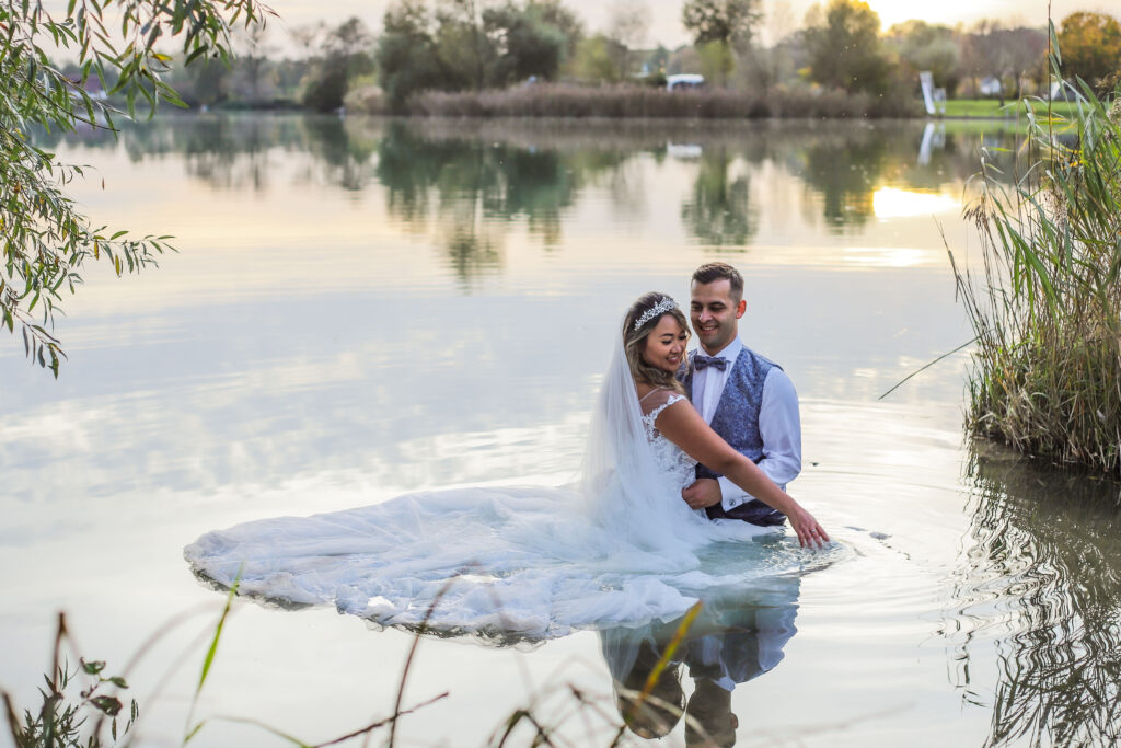 After Wedding Reportage - Weiher Brautpaar