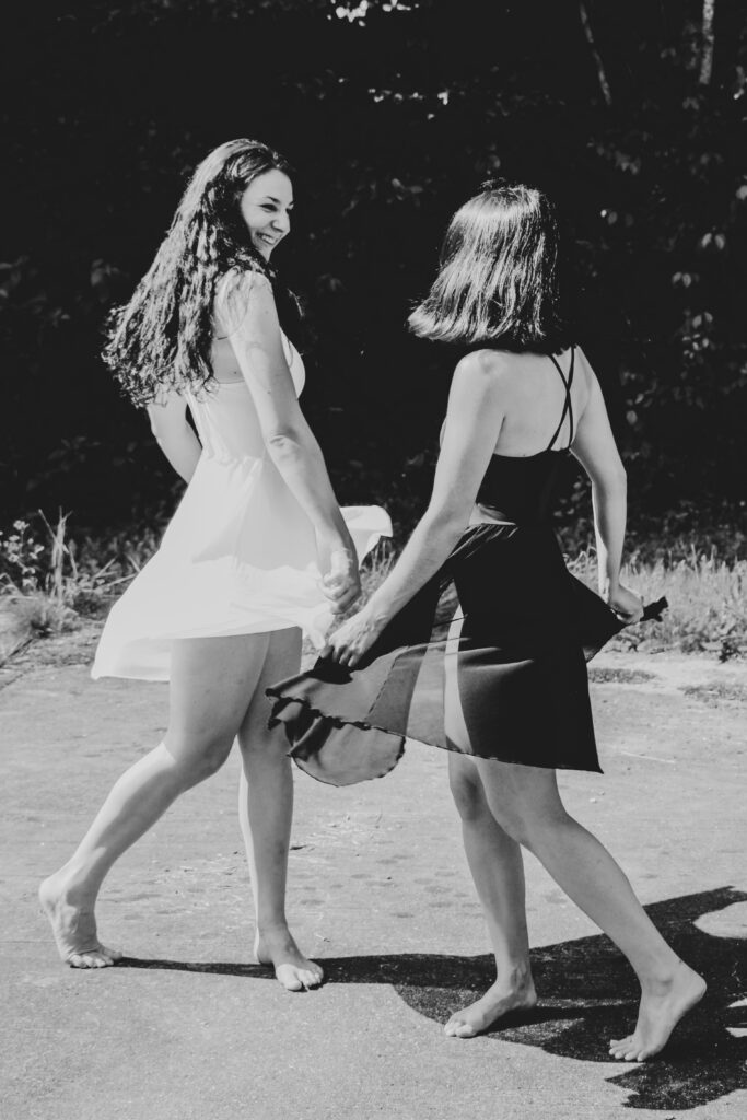 Freundinnen - Sport Reportage - Kampfsport