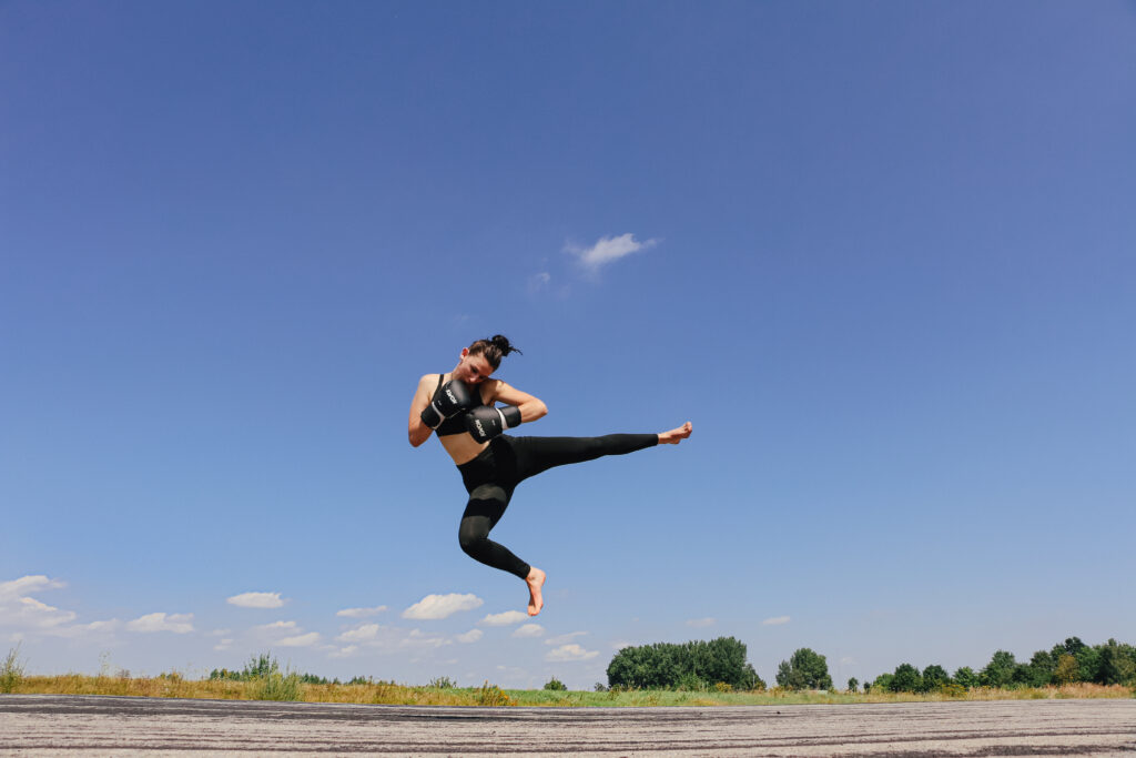 Freundinnen - Sport Reportage - Kampfsport