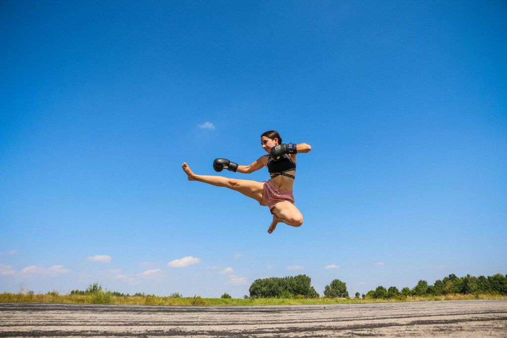 Freundinnen - Sport Reportage - Kampfsport
