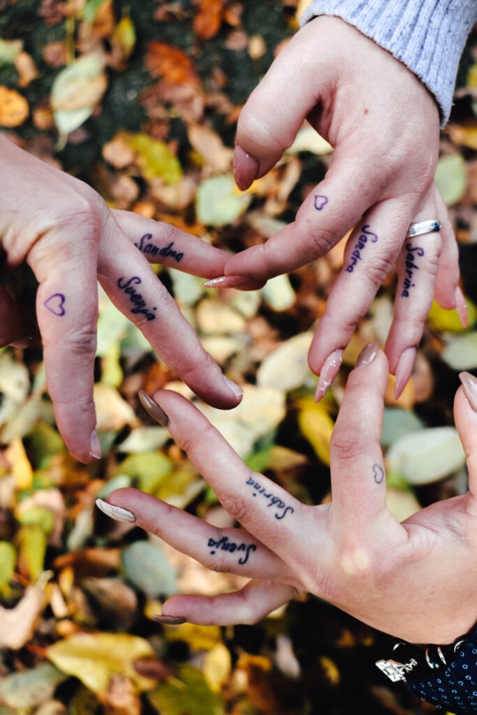 Drei Freundinnen Reportage - Herbst
