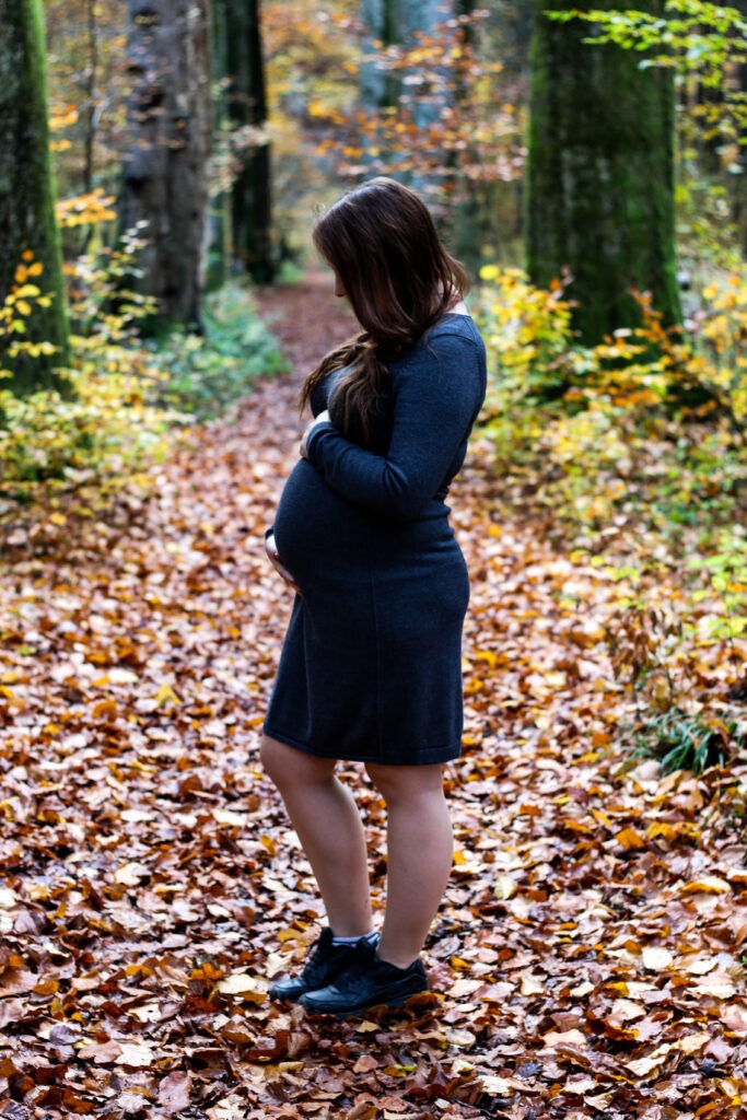 Schwangerschaftsreportage - Wald