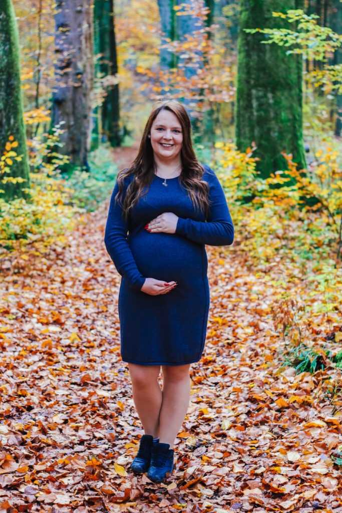 Schwangerschaftsreportage - Wald