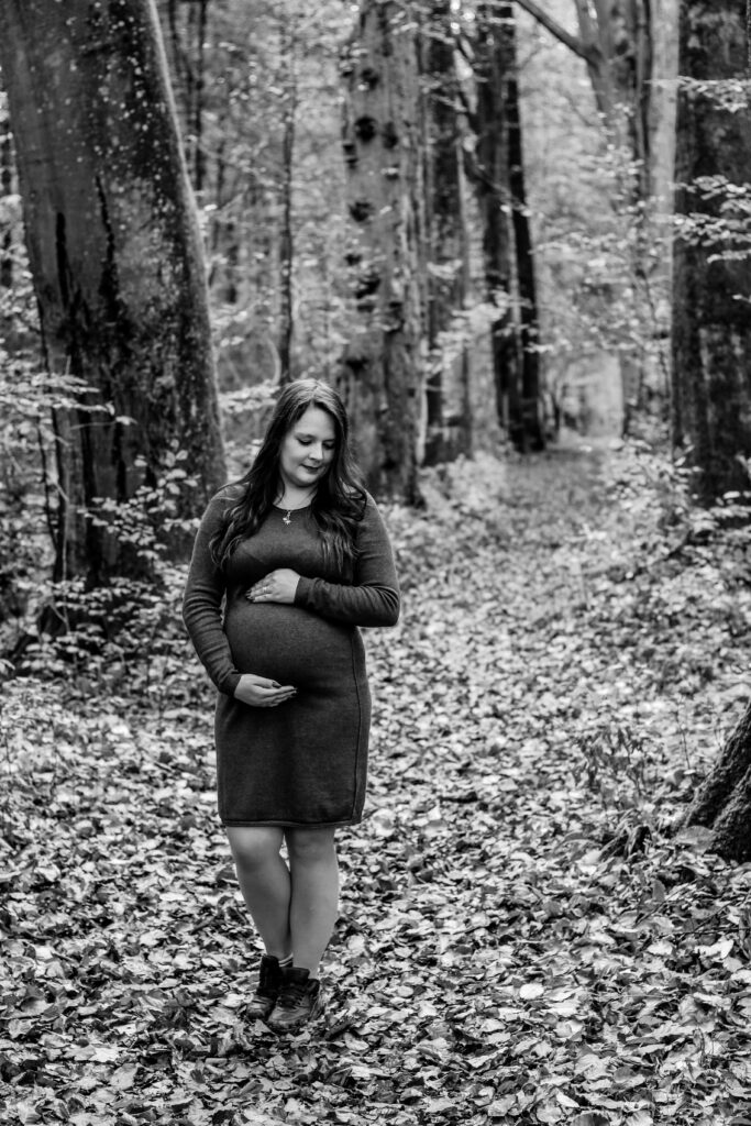 Schwangerschaftsreportage - Wald