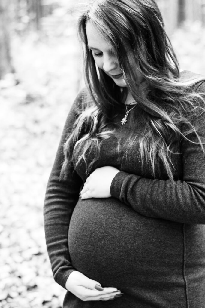 Schwangerschaftsreportage - Wald