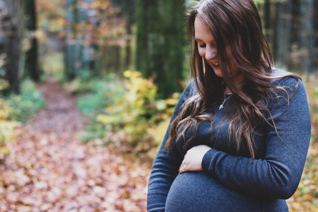 Schwangerschaftsreportage - Wald