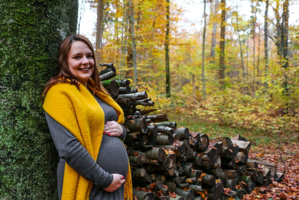 Schwangerschaftsreportage - Wald