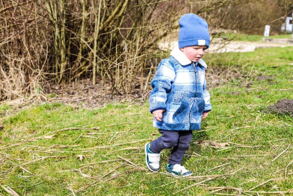 Familienreportage - Kind, Vater & Mutter am Weiher