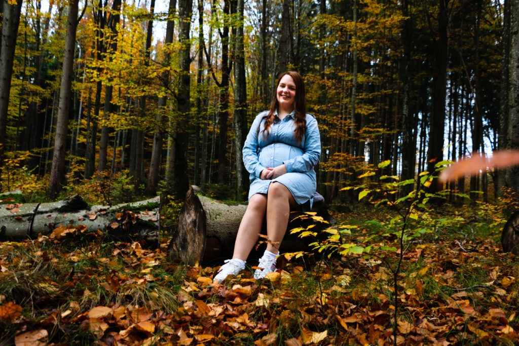 Schwangerschaftsreportage - Wald