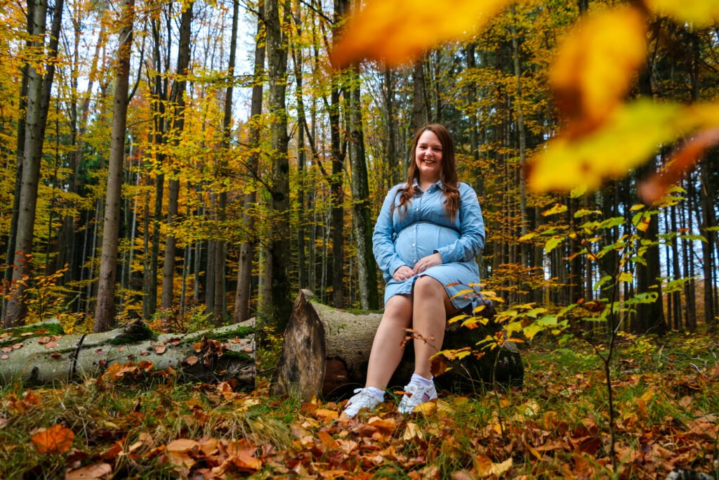 Schwangerschaftsreportage - Wald