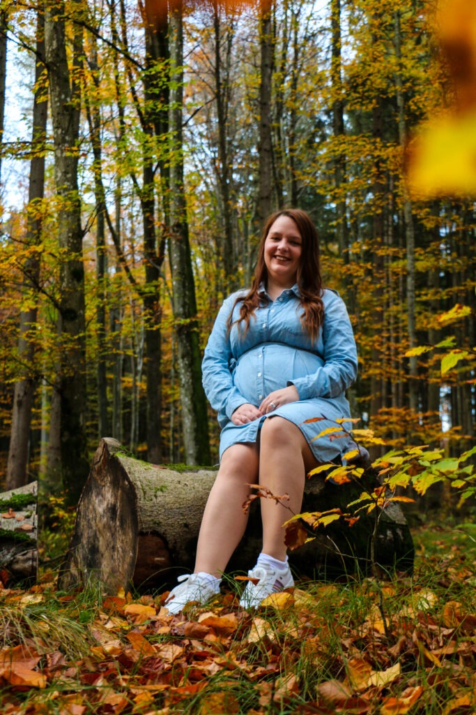 Schwangerschaftsreportage - Wald