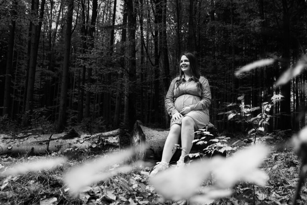 Schwangerschaftsreportage - Wald