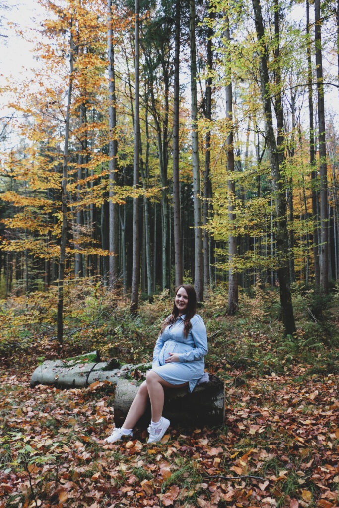 Schwangerschaftsreportage - Wald