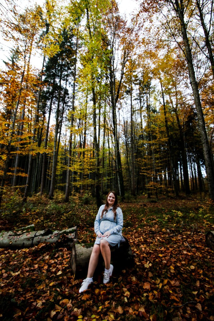 Schwangerschaftsreportage - Wald