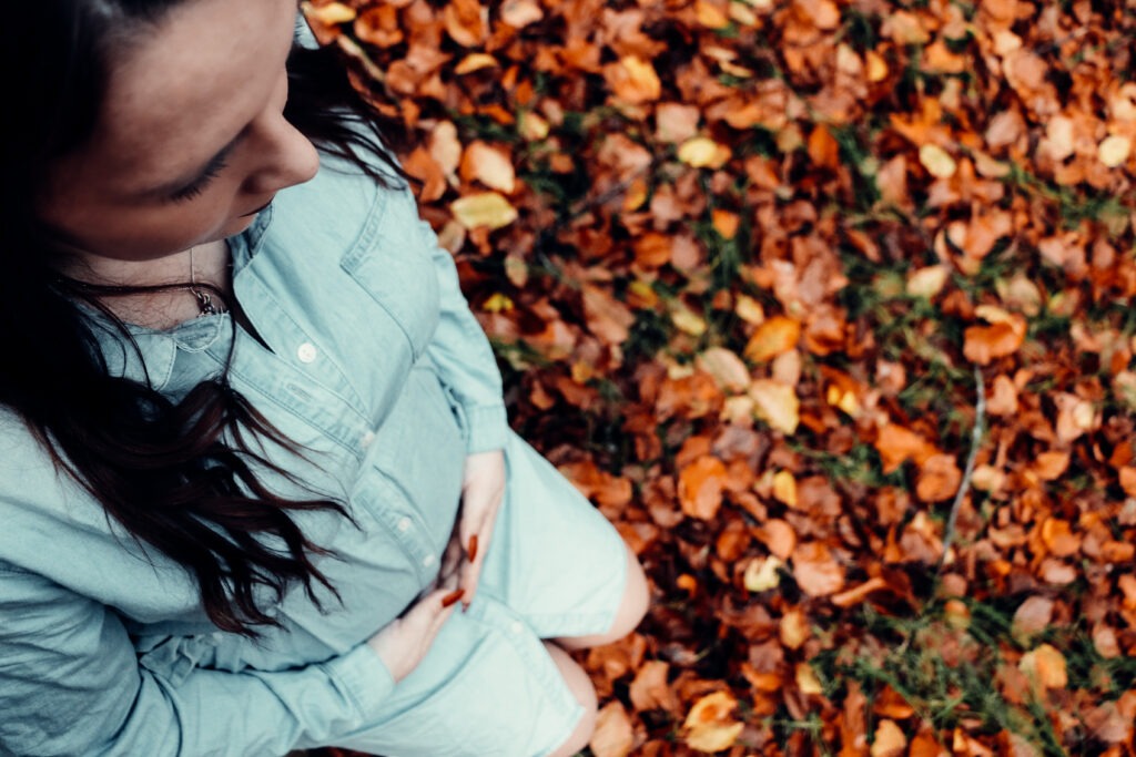 Schwangerschaftsreportage - Wald