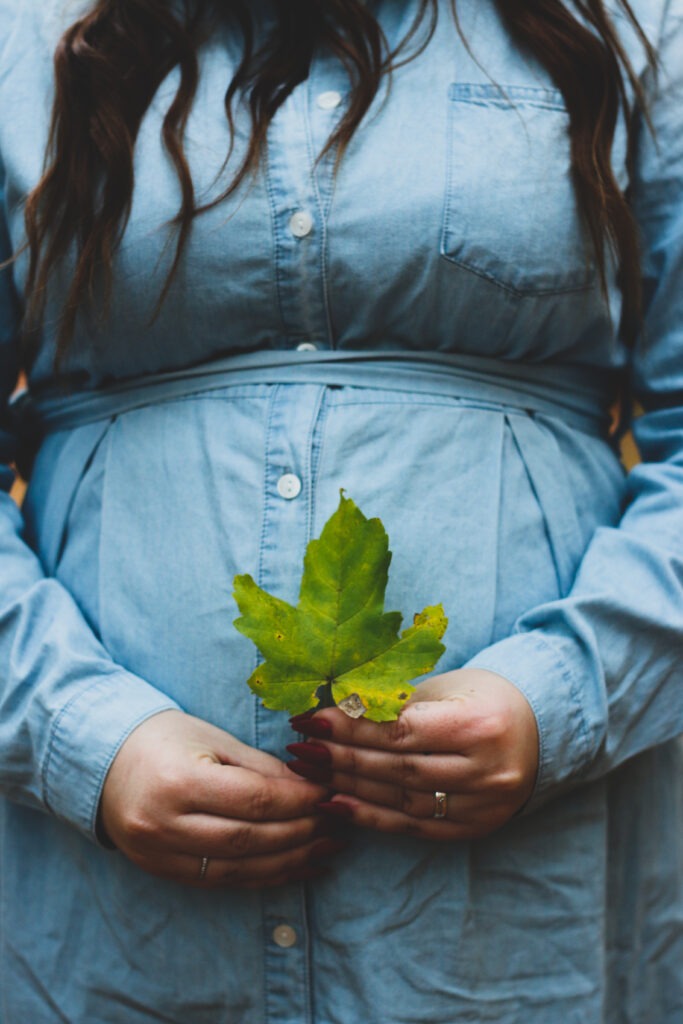 Schwangerschaftsreportage - Wald