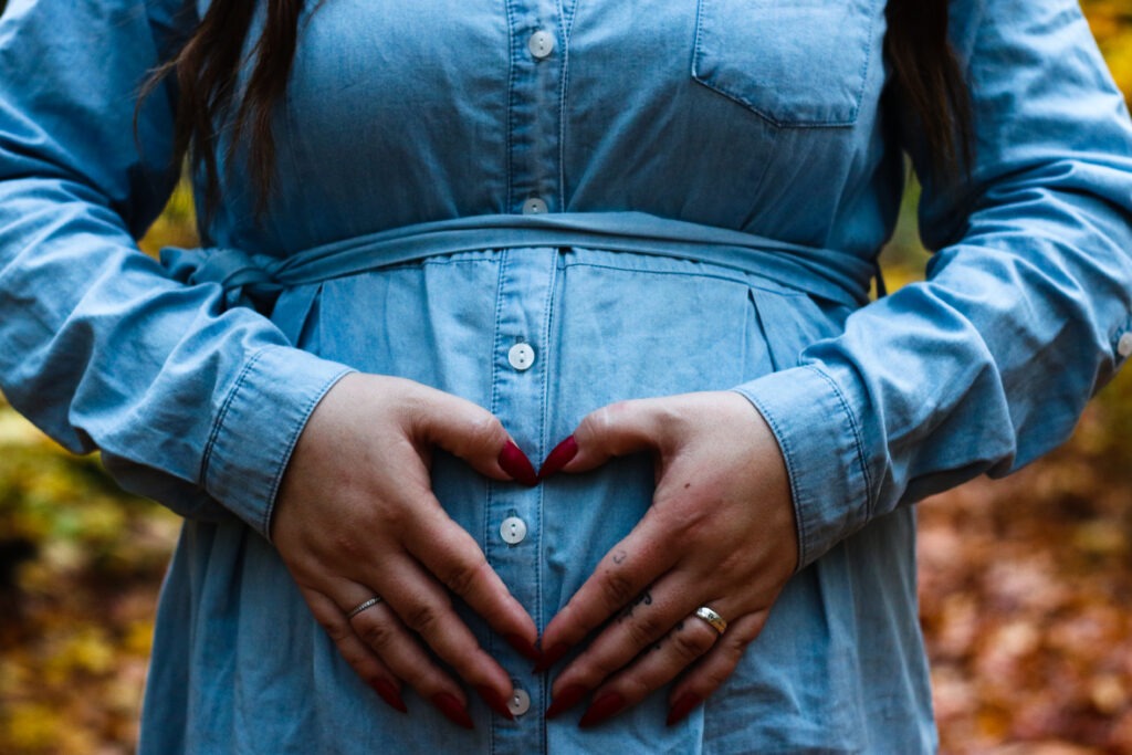 Schwangerschaftsreportage - Wald