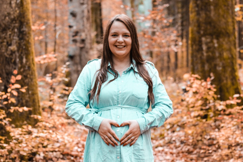 Schwangerschaftsreportage - Wald