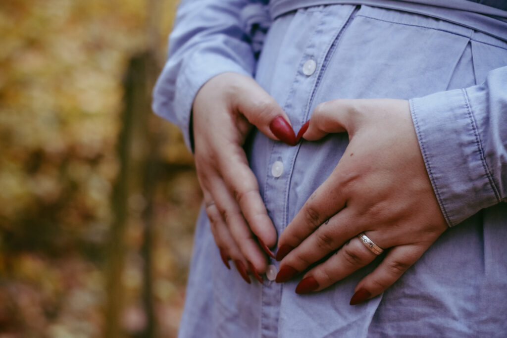 Schwangerschaftsreportage - Wald