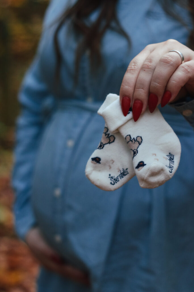 Schwangerschaftsreportage - Wald