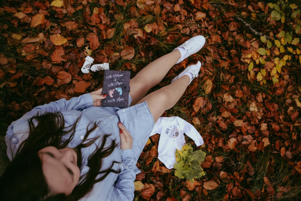 Schwangerschaftsreportage - Wald