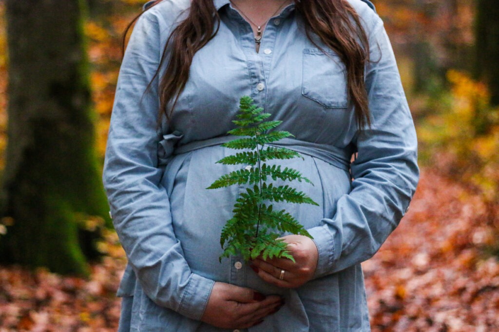 Schwangerschaftsreportage - Wald