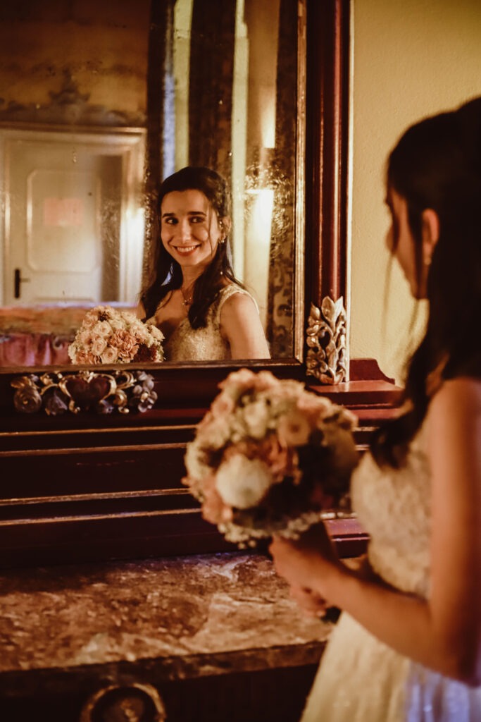 Standesamtliche Hochzeitsreportage - Brautpaar, Gäste, Standesamt, Schlossgarten, Schloss Neuburg a.d. Kammel