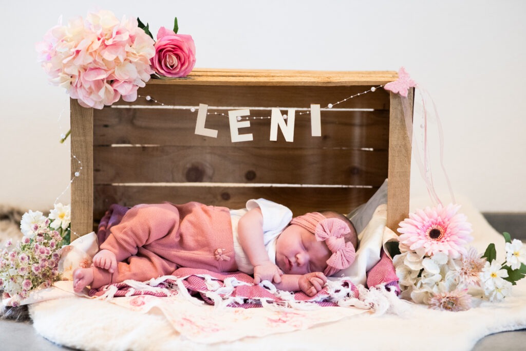 Fotoreportage - neugeborenes Baby