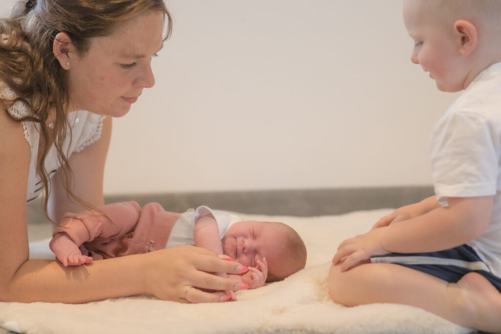 Fotoreportage - neugeborenes Baby