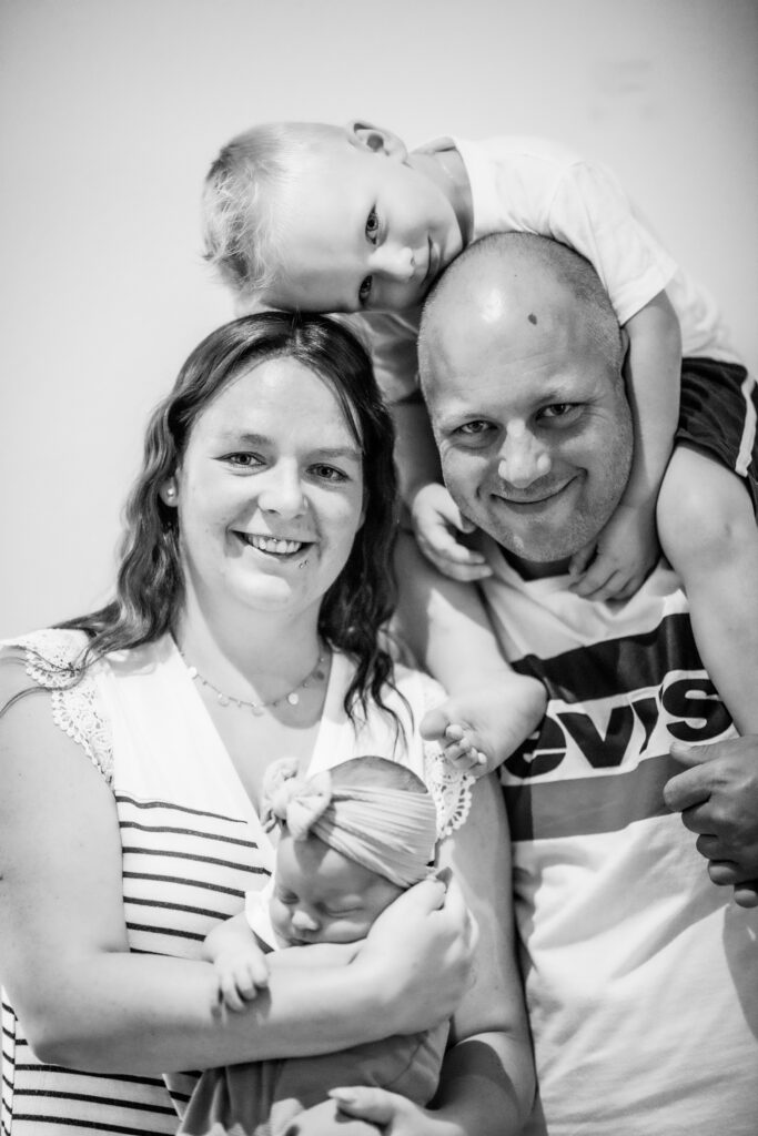 Fotoreportage - neugeborenes Baby