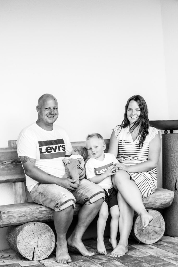Fotoreportage - neugeborenes Baby