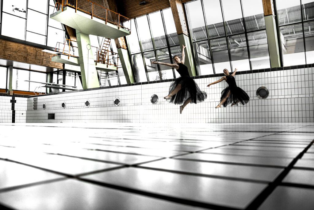 Hallenbad Balletttanzreportage