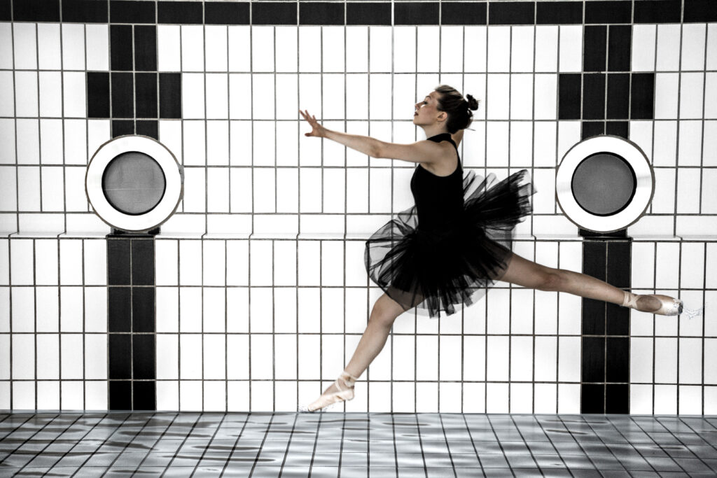 Hallenbad Balletttanzreportage
