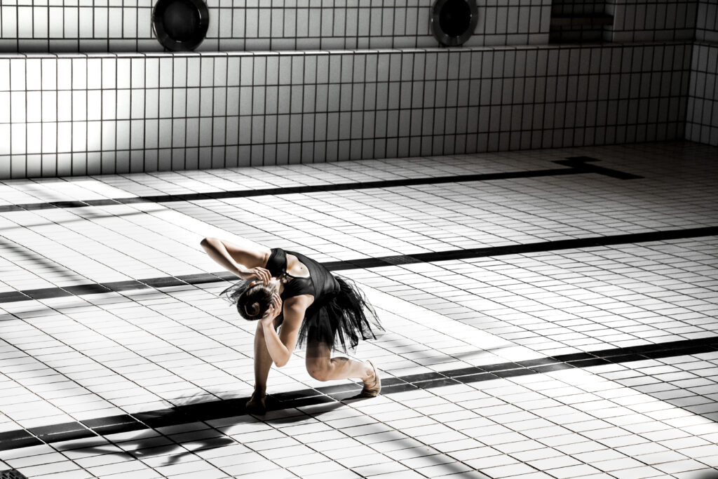 Hallenbad Balletttanzreportage