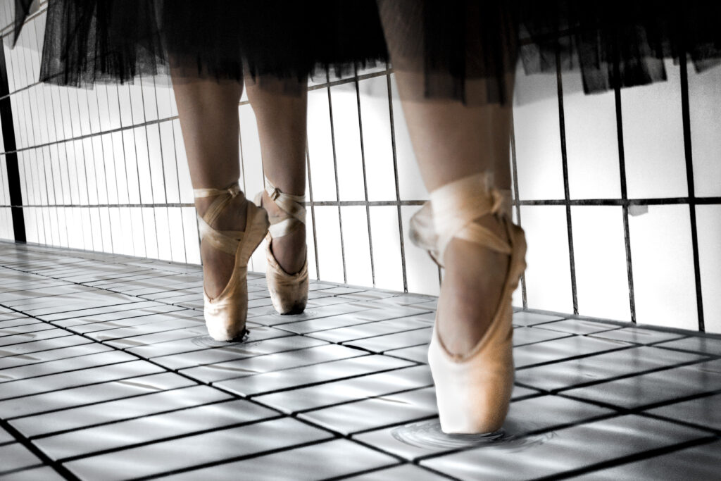 Hallenbad Balletttanzreportage