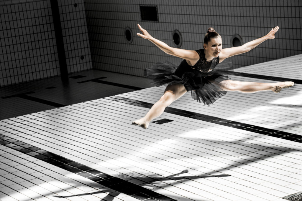 Hallenbad Balletttanzreportage