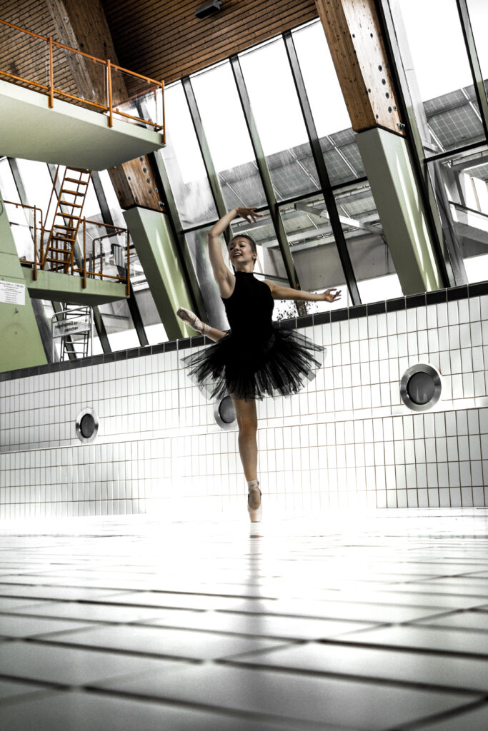 Hallenbad Balletttanzreportage