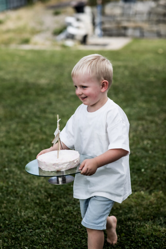 Cake Smash Reportage - Pink little Girl